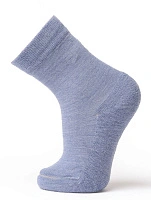 Термоноски детские шерстяные серии SOFT MERINO WOOL Голубой