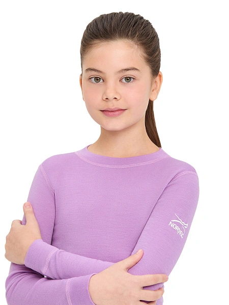 SOFT Комплект термобелья для девочек-подростков, цвет лаванда, фото 5