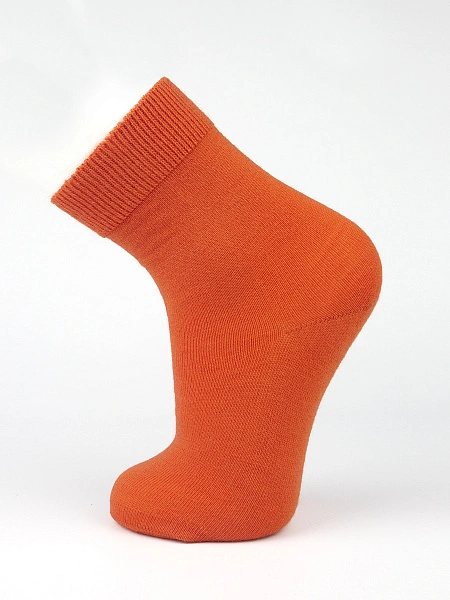 Термоноски детские шерстяные серии MERINO WOOL, цвет оранжевый, фото 1
