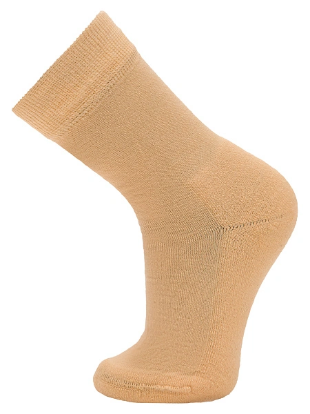 Термоноски детские шерстяные серии SOFT MERINO WOOL, цвет кремовый, фото 1