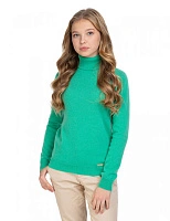 Свитер Cashmere подростковый с высоким воротом Мята