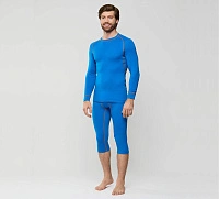 Комплект термобелья мужской серии SPORT WOOL Ультрамарин