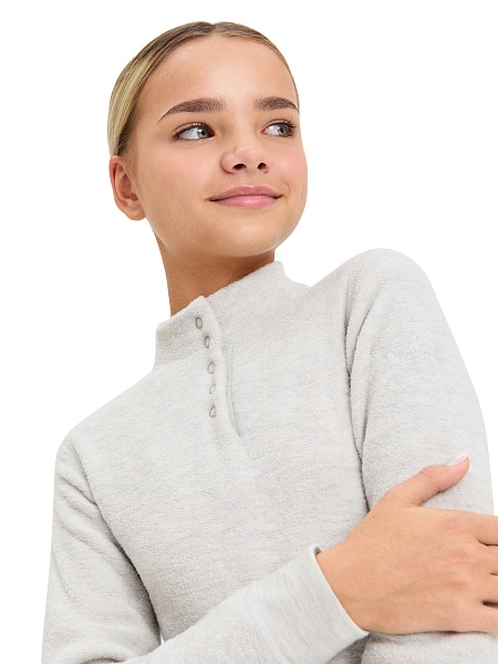 Термобелье фуфайка для девочек - подростков серии "-60°C", цвет жемчуг, фото 4