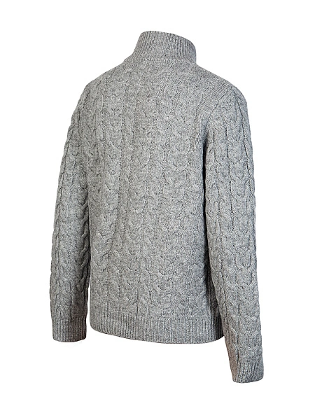 Кофта на молнии Super Fine Merino Wool для мальчиков, фото 3