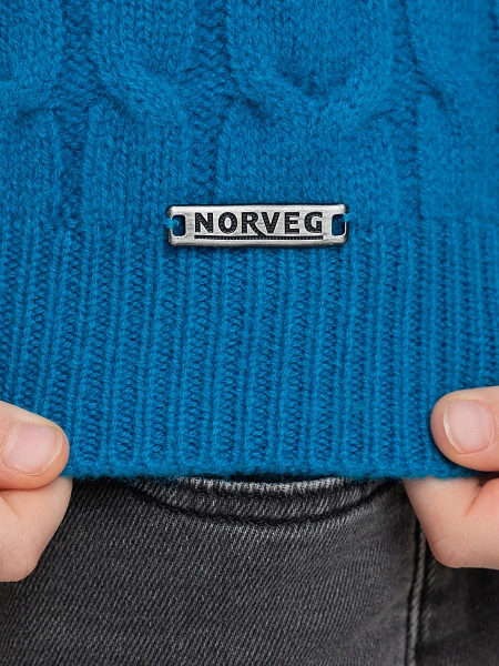 Кофта на молнии Super Fine Merino Wool для девочек, фото 6