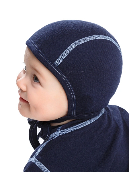 Термочепчик детский серии SOFT, цвет синий, фото 3