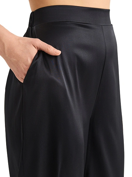 Брюки-джоггеры серии SILK, цвет черный, фото 5