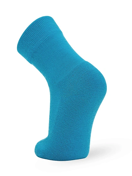 Термоноски детские шерстяные серии SOFT MERINO WOOL, цвет бирюзовый, фото 3
