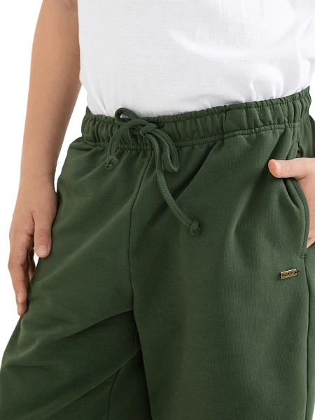 Шорты детские для мальчика Cotton, цвет олива, фото 4