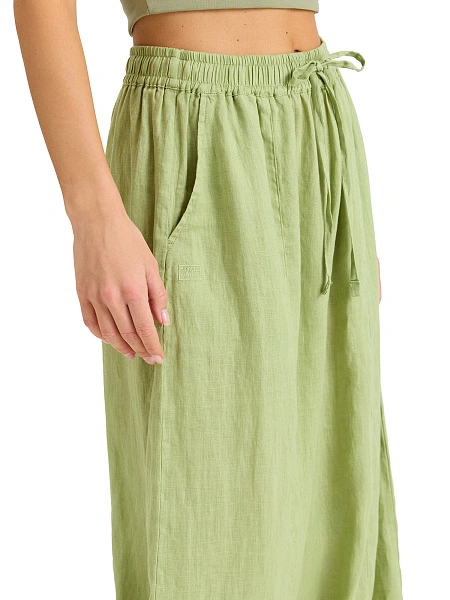 Брюки женские "baggy" серии LINEN, цвет фисташковый, фото 3