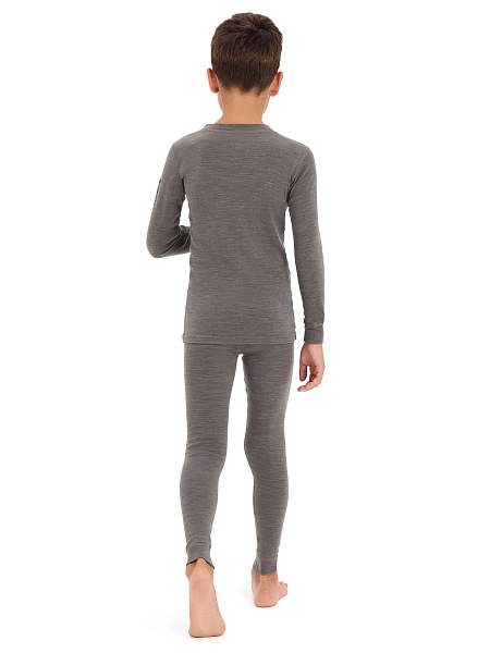 SOFT Комплект термобелья для мальчиков, цвет серо-бежевый, фото 2