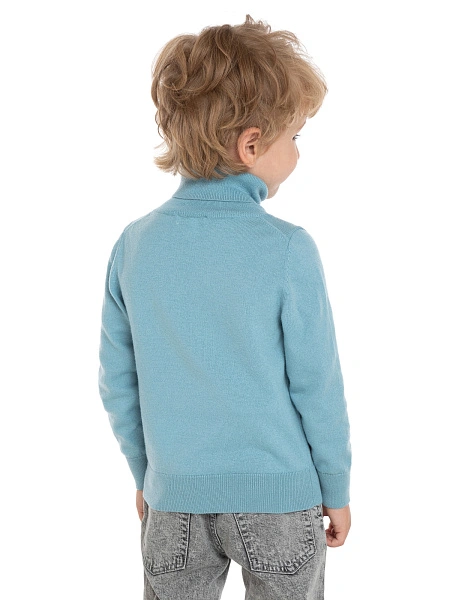 Свитер Cash Touch детский для мальчиков, цвет голубой пепельный, фото 4