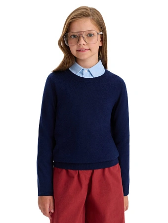 Джемпер CashTouch детский, цвет чернильный, фото 1