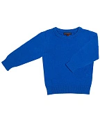 Джемпер Merino Wool Seamless детский для мальчиков с круглым воротом Синий