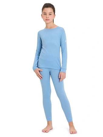 SOFT Комплект термобелья для девочек-подростков, цвет голубой пепельный, фото 1