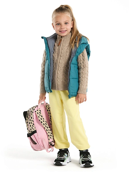 Кофта на молнии Super Fine Merino Wool для девочек, фото 6