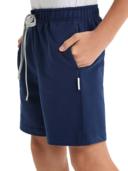 ORGANOMICA Cotton Шорты для мальчика, цвет темно-синий, фото 3