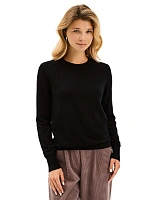 CashTouch Джемпер женский с круглым воротом Черный