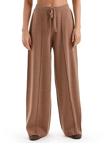 Брюки-палаццо женские Comfort, цвет бежевый, фото 2