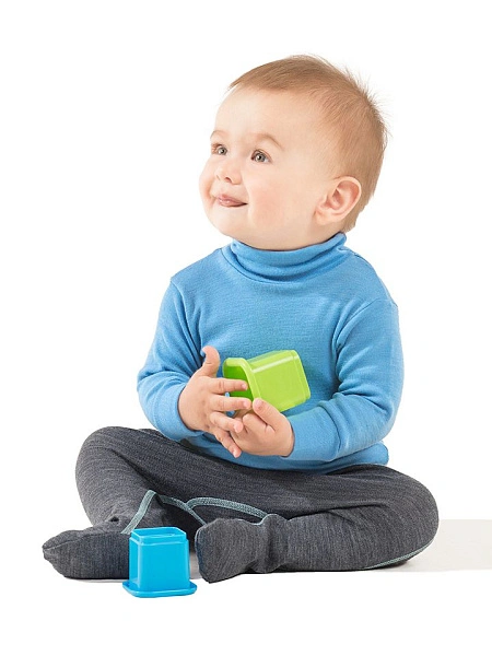 Термоводолазка детская серии SOFT CITY STYLE, цвет голубой, фото 1