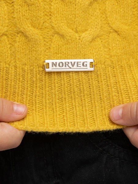 Кофта на молнии Super Fine Merino Wool, фото 6