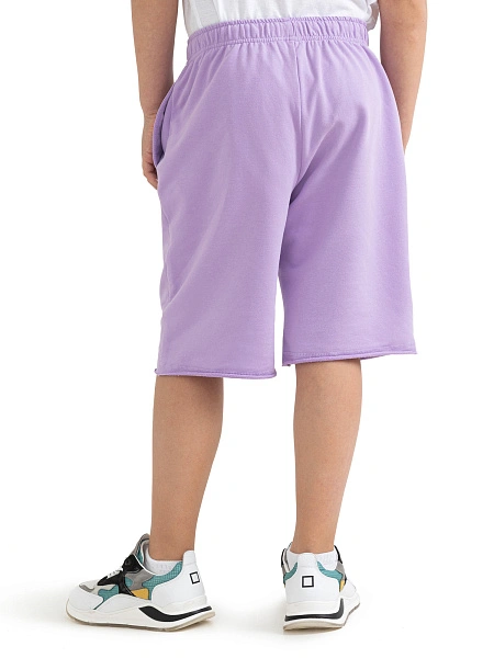 Шорты детские для мальчика Cotton, цвет лаванда, фото 5