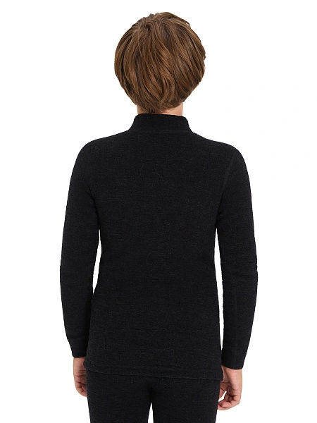 Термобелье фуфайка для мальчиков - подростков серии "-60°C", цвет антрацит, фото 2