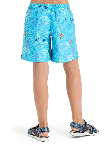 Шорты Swimwear для мальчика-подростка, цвет бирюзовый, фото 3
