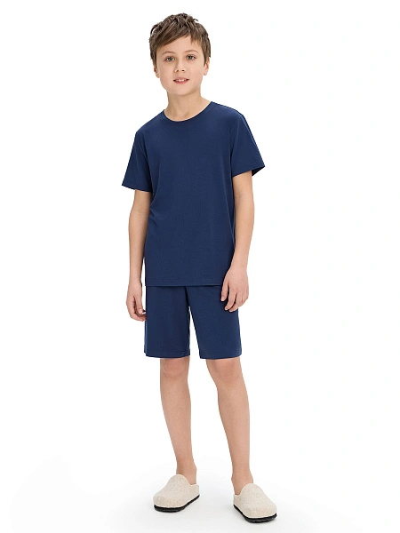 Шорты Bamboo для мальчиков, цвет темно-синий, фото 1