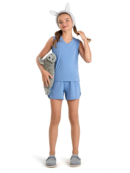 Топ для девочки-подростка Bamboo, цвет лаванда, фото 6