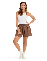 Шорты женские серии LINEN Кофе