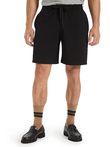 Шорты Cotton ORGANOMICA мужские укороченные, цвет черный, фото 2
