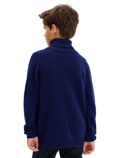 Свитер Merino Base детский для мальчиков-подростков, цвет темно-синий, фото 2