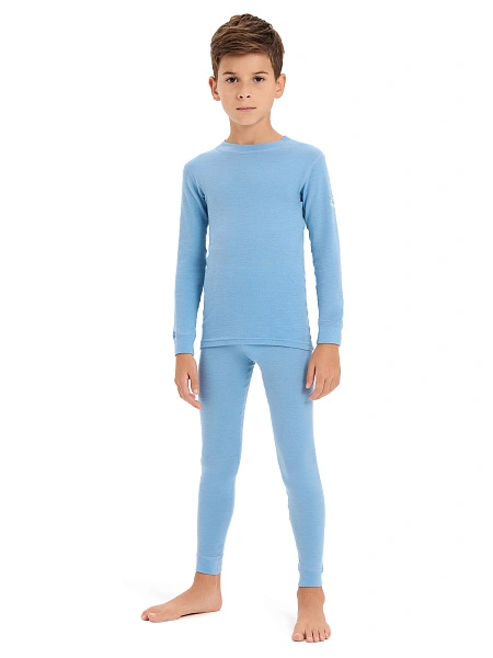 SOFT Комплект термобелья для мальчиков, цвет голубой пепельный, фото 1