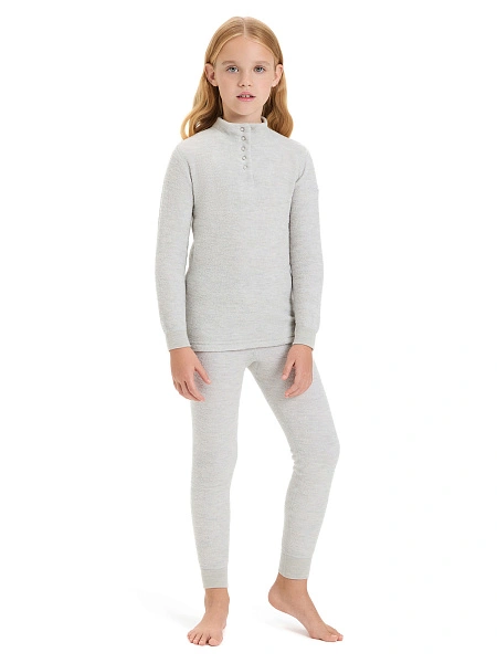 Термобелье фуфайка детская для девочек серии "-60°C", цвет жемчуг, фото 3
