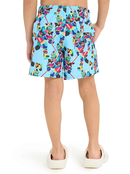 Шорты Swimwear для мальчика, цвет голубой пепельный, фото 4