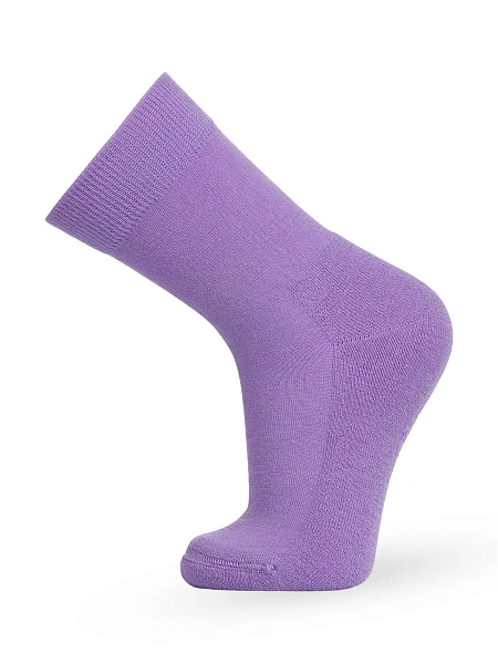 Термоноски детские шерстяные серии SOFT MERINO WOOL, цвет лаванда, фото 1