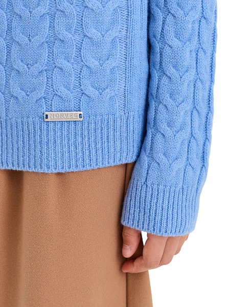 Кофта на молнии Super Fine Merino Wool для девочек, фото 4