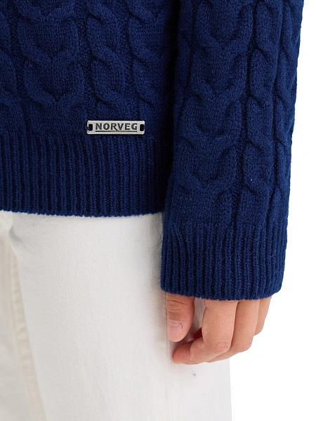 Кофта на молнии Super Fine Merino Wool для девочек, фото 4