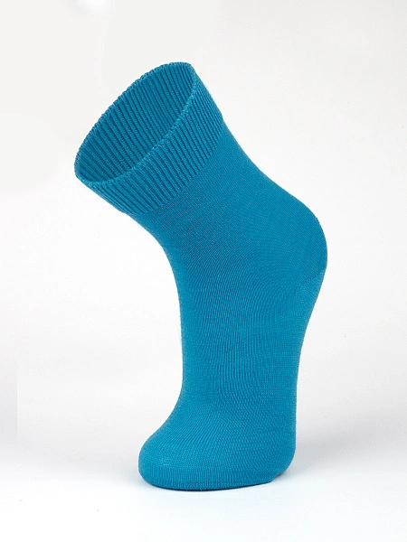 Термоноски детские шерстяные серии MERINO WOOL, цвет бирюзовый, фото 2