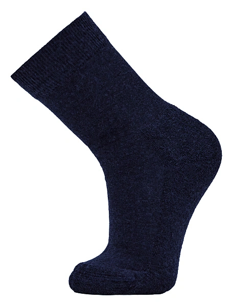 Термоноски детские шерстяные серии SOFT MERINO WOOL, цвет темно-синий, фото 1