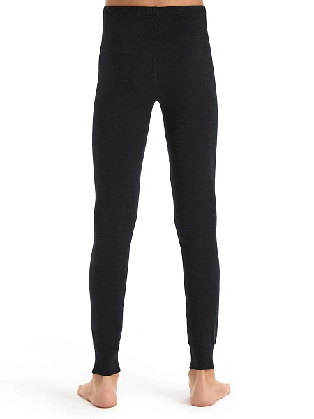 Термобелье кальсоны для мальчиков-подростков серии ACTIVE KIDS, цвет черный, фото 2