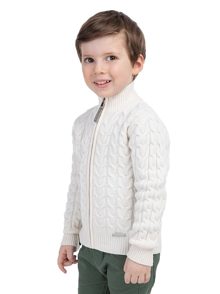 Кофта на молнии Super Fine Merino Wool, фото 2