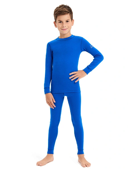 SOFT Комплект термобелья для мальчиков, цвет ультрамарин, фото 1