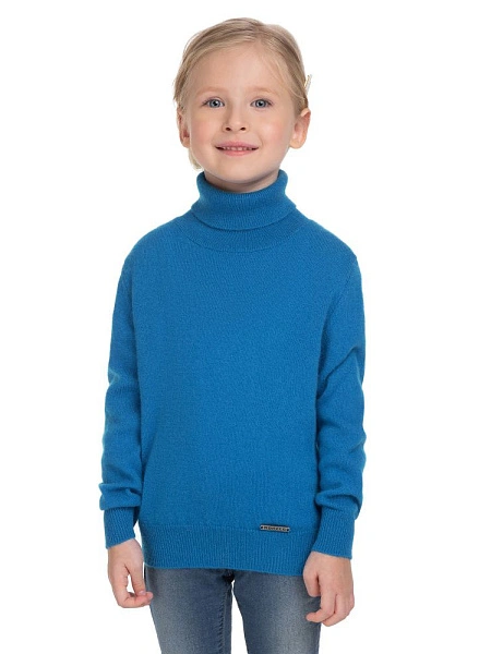 Свитер Cashmere детский с высоким воротом, фото 1