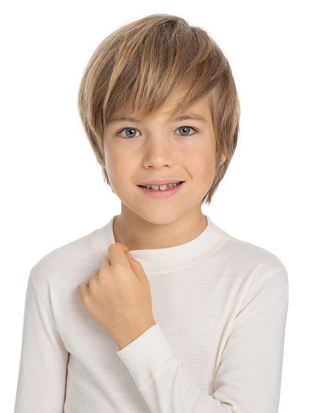 Термофутболка детская для мальчиков серии SOFT. Знак Woolmark, фото 4