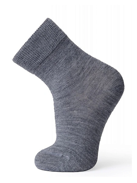 Термоноски детские шерстяные серии MERINO WOOL, цвет серый, фото 1