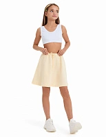 Юбка для девочки ORGANOMICA Cotton Сливочный