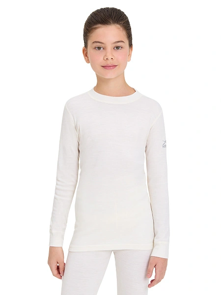 SOFT Комплект термобелья для девочек-подростков, цвет молочный, фото 4