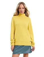 Свитер женский Cashmere&Merino blend oversize Желтый